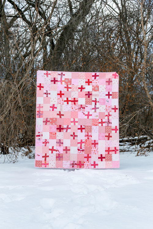 Heart Crossed Throw Quilt Heart Crossed Throw Quilt