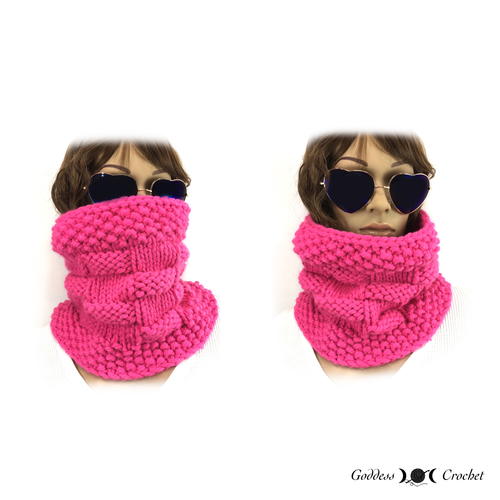 Super Bulky Basket Weave Cowl - Free Knitting Pattern Super Bulky Basket Weave Cowl - Free Knitting Pattern