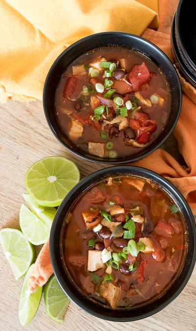 Spicy Turkey Enchilada Soup Spicy Turkey Enchilada Soup