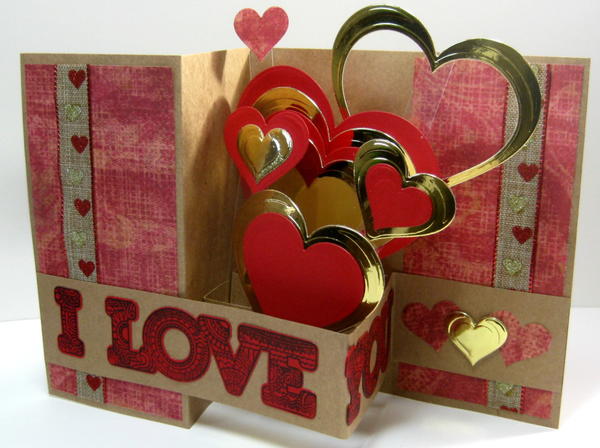 I Love You Z-Fold Pop Up Valentine I Love You Z-Fold Pop Up Valentine