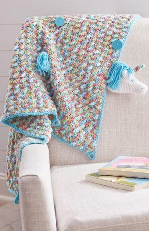 Unicorn Crochet Baby Blanket Unicorn Crochet Baby Blanket