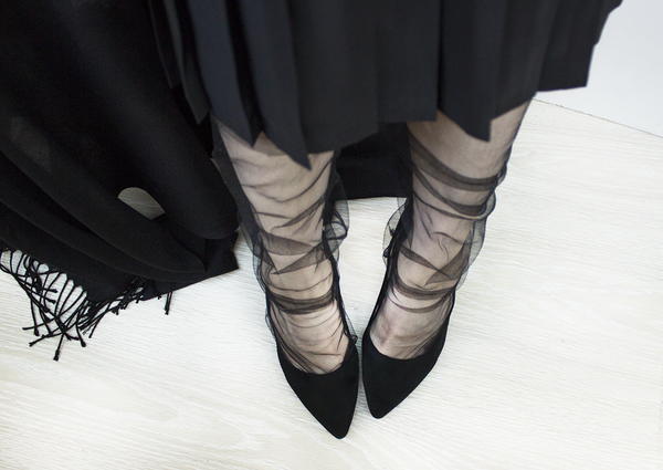 DIY Tulle Socks DIY Tulle Socks