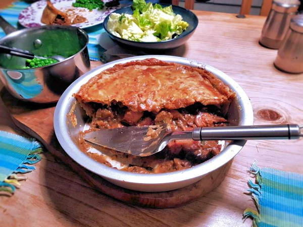 Chicken and Mushroom Pie Chicken and Mushroom Pie