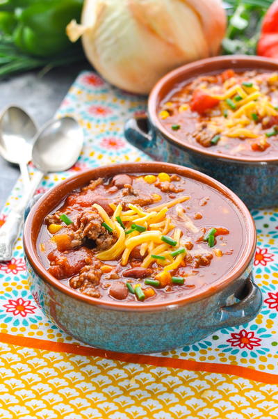 Healthy Slow Cooker Beef Chili Healthy Slow Cooker Beef Chili
