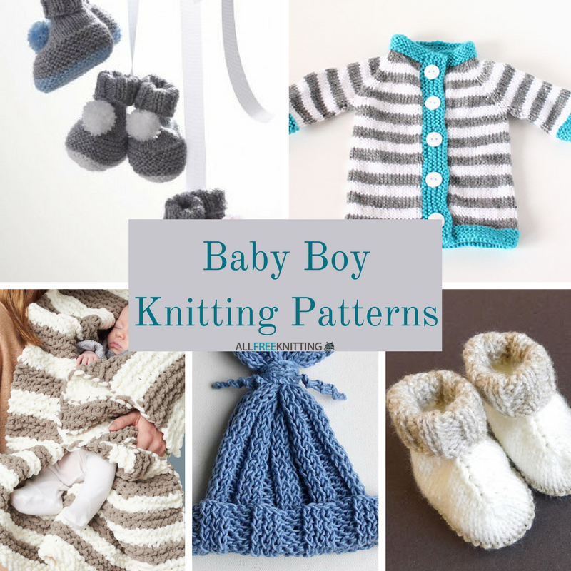 30+ Baby Boy Knitting Patterns | AllFreeKnitting.com