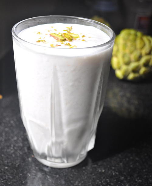 Delicious Sitaphal Mastani Sugar Apple/Custard Apple Thick Shake