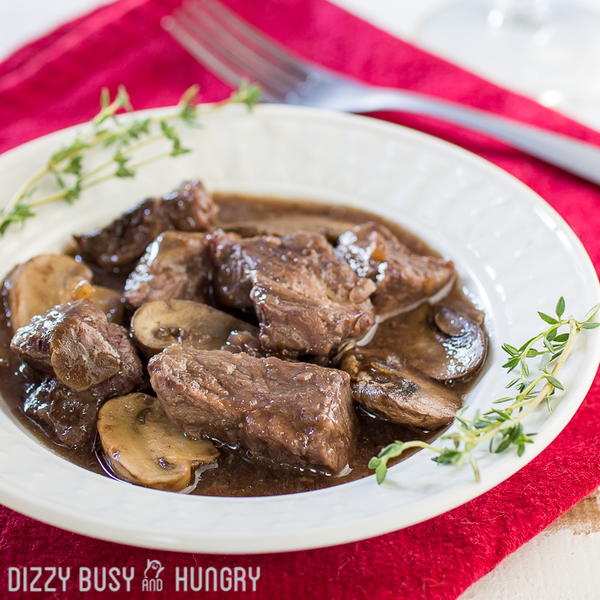 Slow Cooker Beef and Mushrooms Slow Cooker Beef and Mushrooms