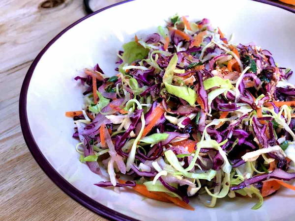 Winter Rainbow Slaw Winter Rainbow Slaw