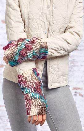 Cozy Dragon Scale Mitts