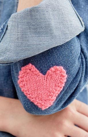 You Have My Heart Knit Applique