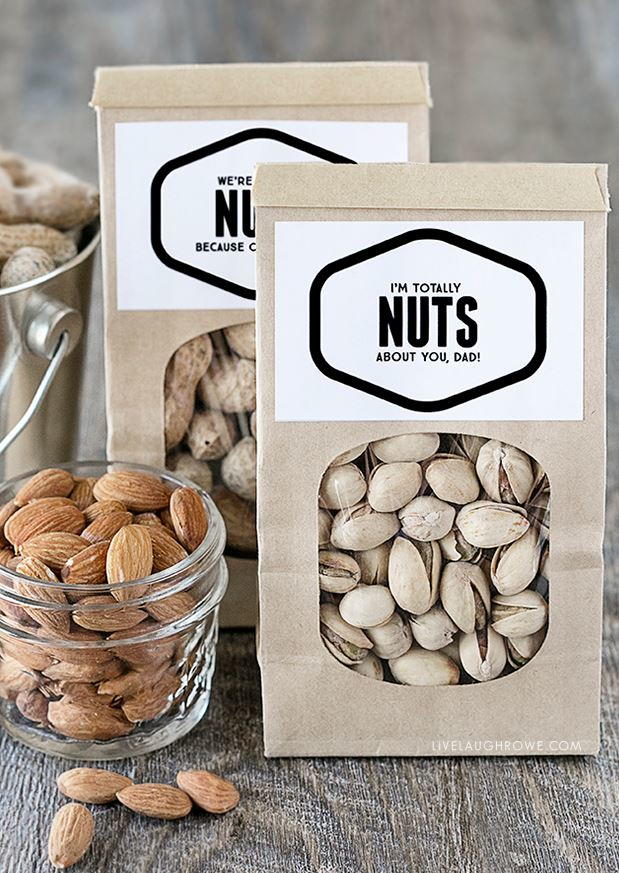 Nuts About You Printables | AllFreeHolidayCrafts.com