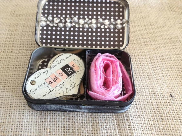 Amore Altered Altoid Tin Fo Valentines Day Amore Altered Altoid Tin Fo Valentine's Day