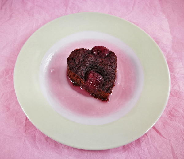 Flourless Cherry Brownies For Valentines Day Flourless Cherry Brownies For Valentine’s Day