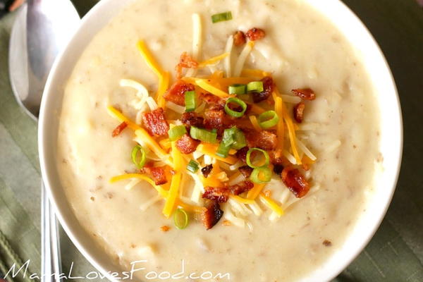 Loaded Baked Potato Soup Loaded Baked Potato Soup