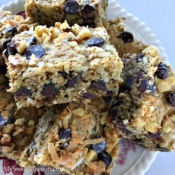 Loaded Oatmeal Cookie Bars Loaded Oatmeal Cookie Bars