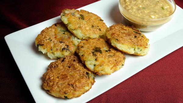 Crispy Aloo Tikki Potato Patty Crispy Aloo Tikki (Potato Patty)