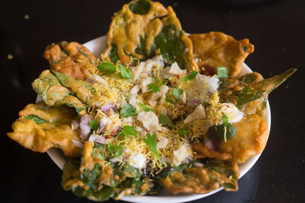 Dahi Palak Patta Chat Dahi Palak Patta Chat