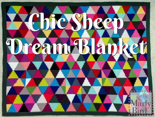 Colorful and Bold Knit Blanket Colorful and Bold Knit Blanket