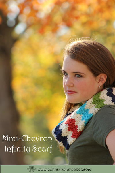 Mini-Chevron Infinity Scarf Mini-Chevron Infinity Scarf