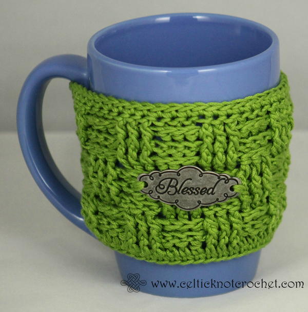 Basket Weave Mug Cozy Basket Weave Mug Cozy