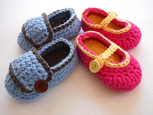 Baby Booties - Boy or Girl Baby Booties - Boy or Girl