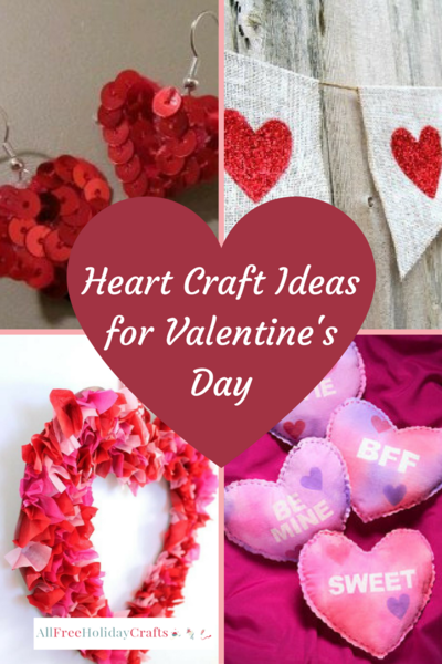 47 Heart Craft Ideas for Valentine's Day