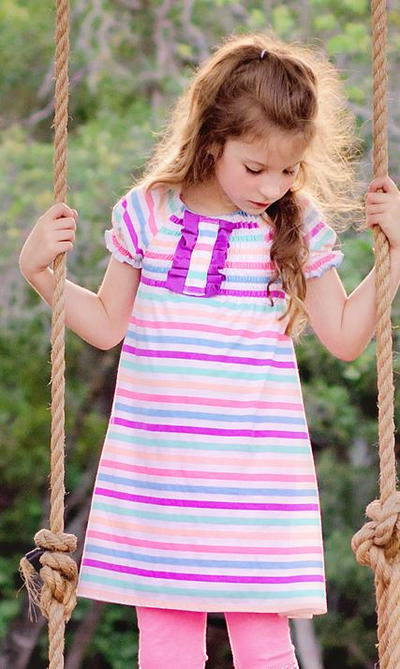 Sweet Shirred Peasant Dress Tutorial Sweet Shirred Peasant Dress Tutorial