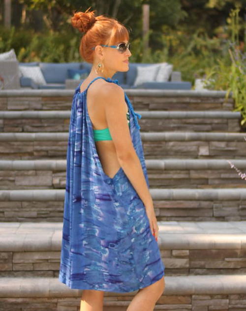 DIY Super Easy Beach Dress DIY Super Easy Beach Dress