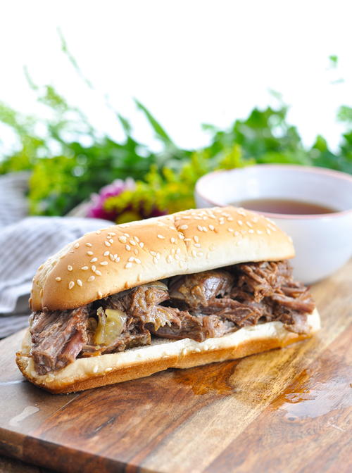 Slow Cooker French Dip Sandwiches Slow Cooker French Dip Sandwiches