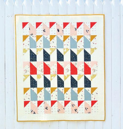 Little Houses Baby Quilt Pattern Little Houses Baby Quilt Pattern