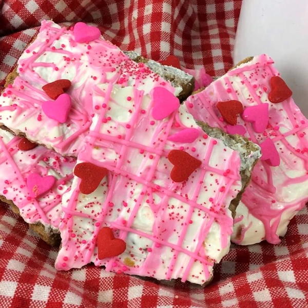 White Chocolate Valentines Day Bark White Chocolate Valentine’s Day Bark