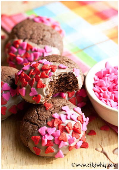 Easy Cake Mix Valentines Day Cookies