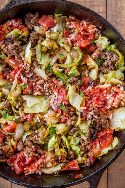 Easy Stuffed Cabbage Casserole Easy Stuffed Cabbage Casserole