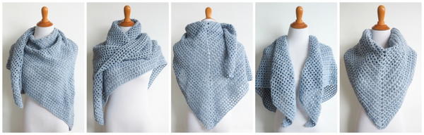 Wine Country Triangle Shawl Wine Country Triangle Shawl