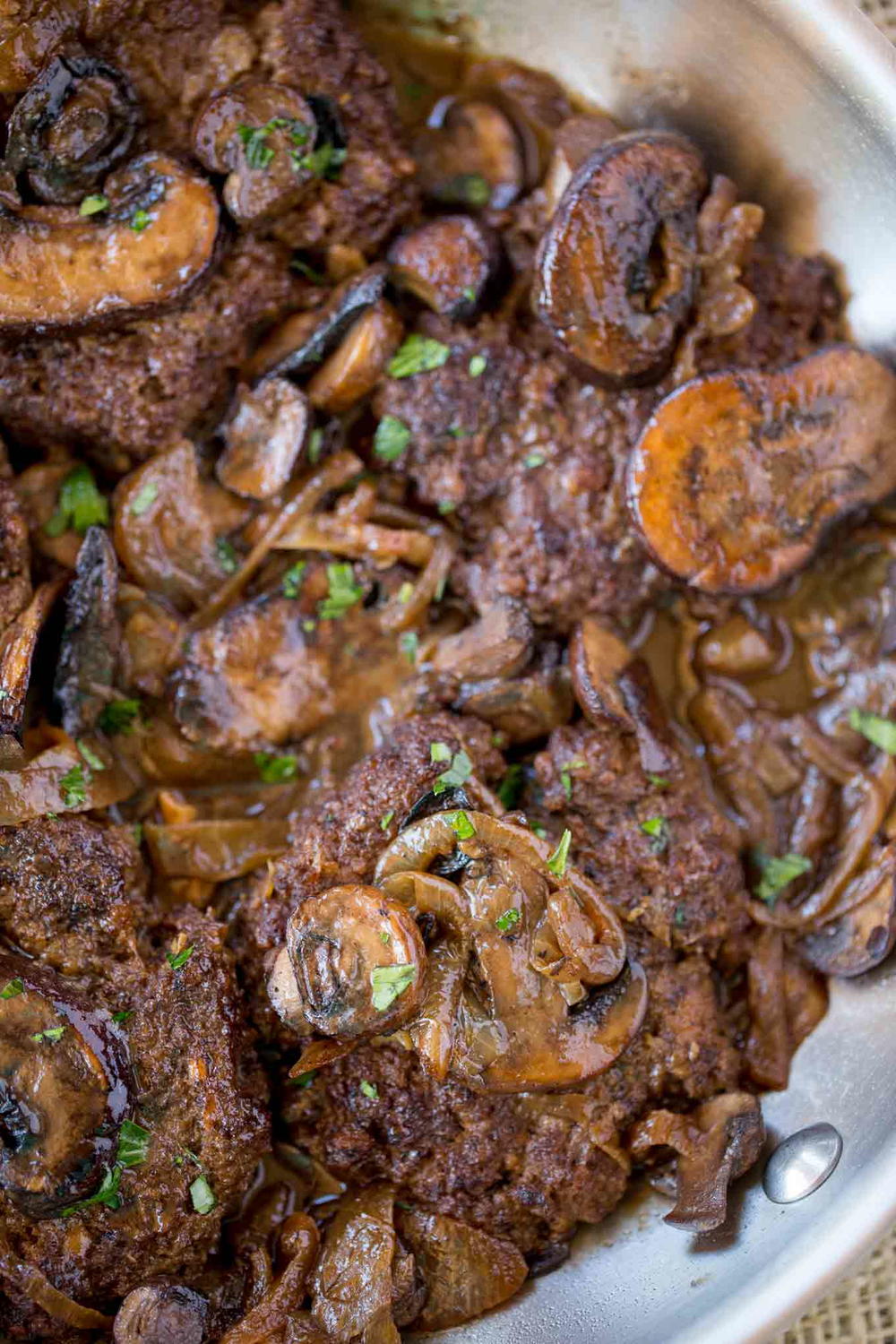 Easy Salisbury Steak | FaveSouthernRecipes.com