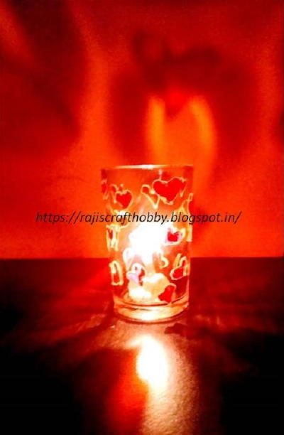 DIY Valentine Candle Holder DIY Valentine Candle Holder
