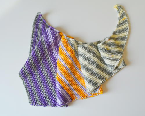 Just One Ball Knit Shawl Just One Ball Knit Shawl