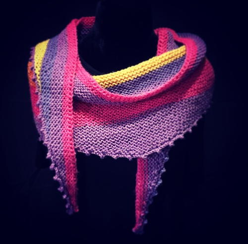 Knit Alnwick Shawl Knit Alnwick Shawl