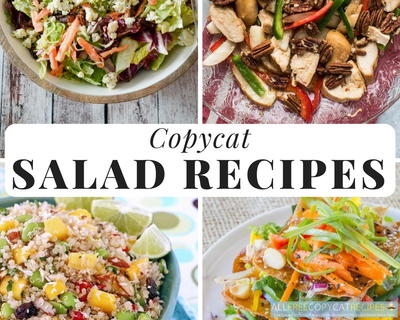 44 Copycat Salad Recipes from Restaurants