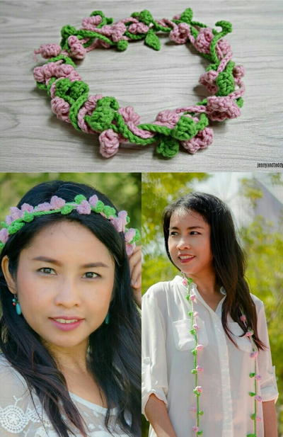 Delia Flower Crown Delia flower crown