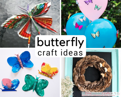 38 Beautiful Butterfly Craft Ideas