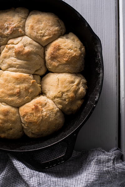 Cast Iron Skillet Biscuits