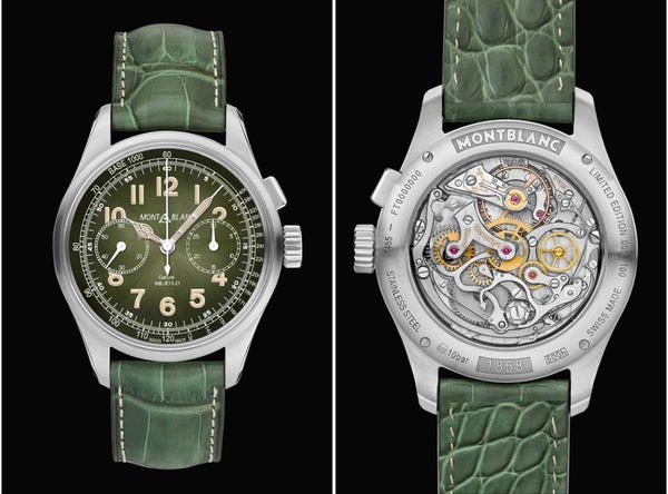 Montblanc 1858 Monopusher Chronograph LE100 Montblanc 1858 Monopusher Chronograph LE100