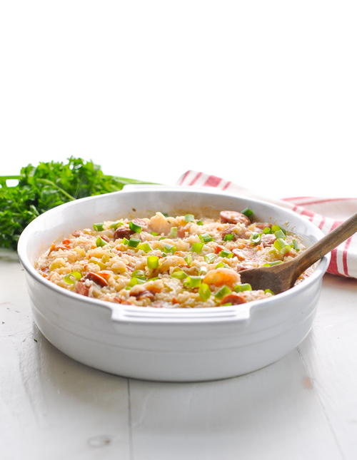Dump-and-Bake Jambalaya Dump-and-Bake Jambalaya