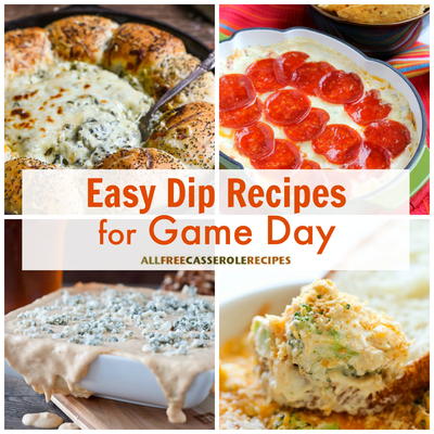 Easy Party Food: 16 Easy Dip Recipes for Game Day