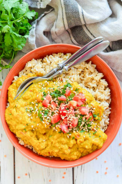 Creamy Red Lentil Dahl Creamy Red Lentil Dahl