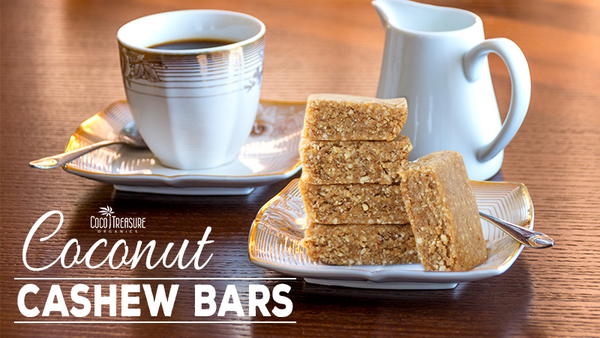 Coconut Cashew Bars Coconut Cashew Bars