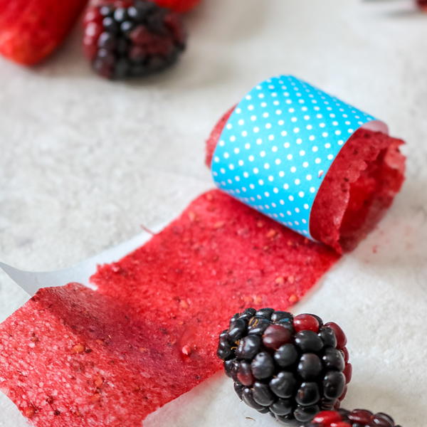 Easy Homemade Fruit Roll Ups