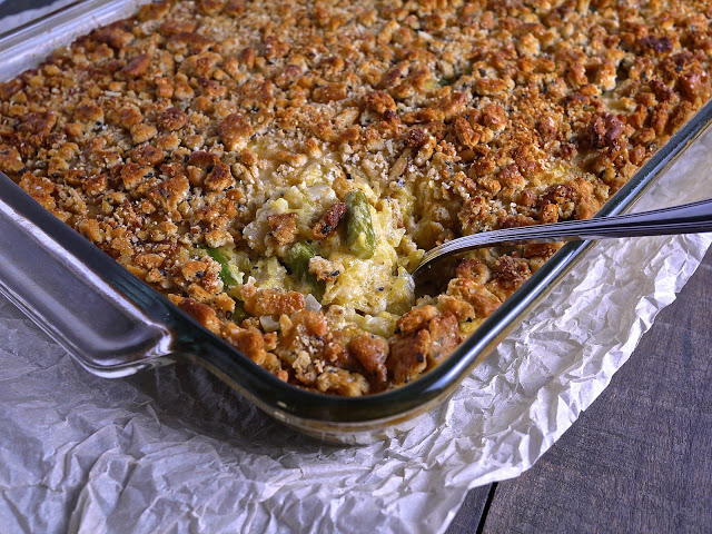 Spaghetti Squash and Asparagus Casserole Spaghetti Squash and Asparagus Casserole