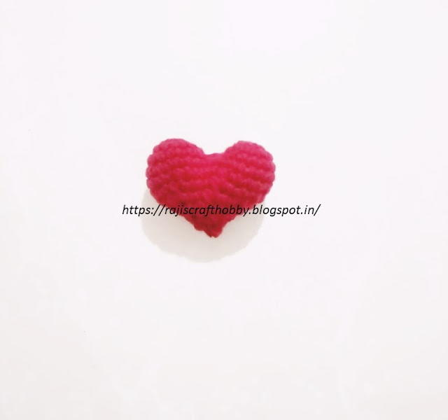 Stuffed Crochet Heart Stuffed Crochet Heart